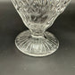 9" Footed Vase | lead crystal glass