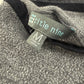 Title Nine gray & black Merino Wool geometric Tunic Sweater Dress women's MEDIUM