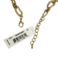 Monet gold plated chunky 30" long chain link Necklace fashion jewelry NEW