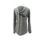 Treasure & Bond gray Sweatshirt Hoodie Top women's XS wide sleeves athleisure