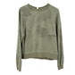 Alternative Apparel light & dark green Sweatshirt camo Top junior's LARGE