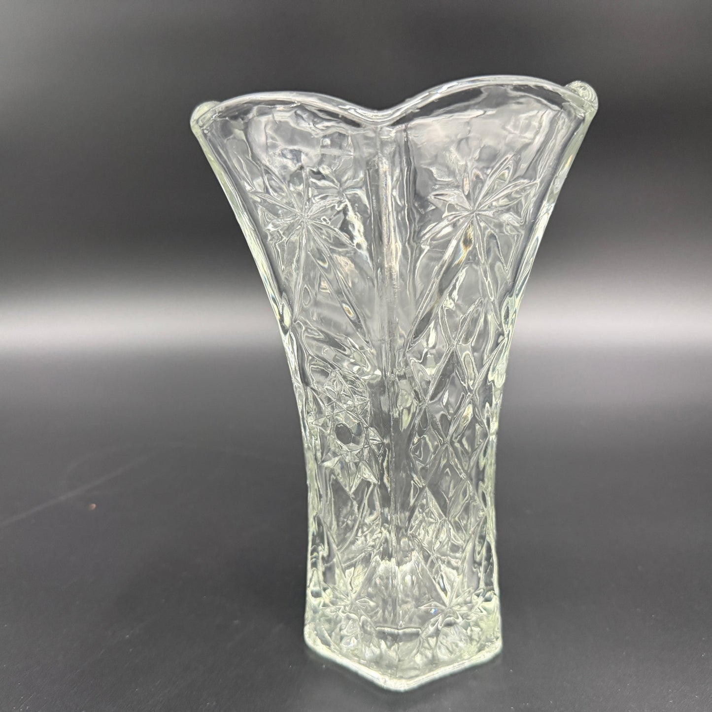 Prescut Clear glass 8" Flared Vase | Anchor Hocking