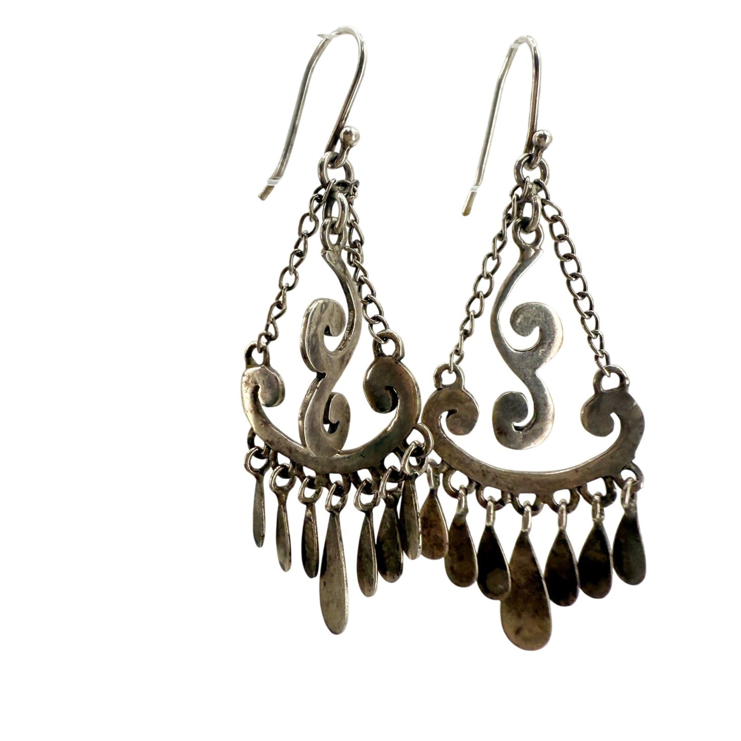 sterling silver 925 Dangle Hook Earrings possibly retired Silpada jewelry