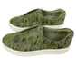 J/Slides green camo leather Heidi platform sneakers shoes sz 6 6.5 new $150