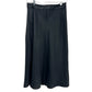 NEW black satin midi Skirt by BCBGeneration women's 4 small