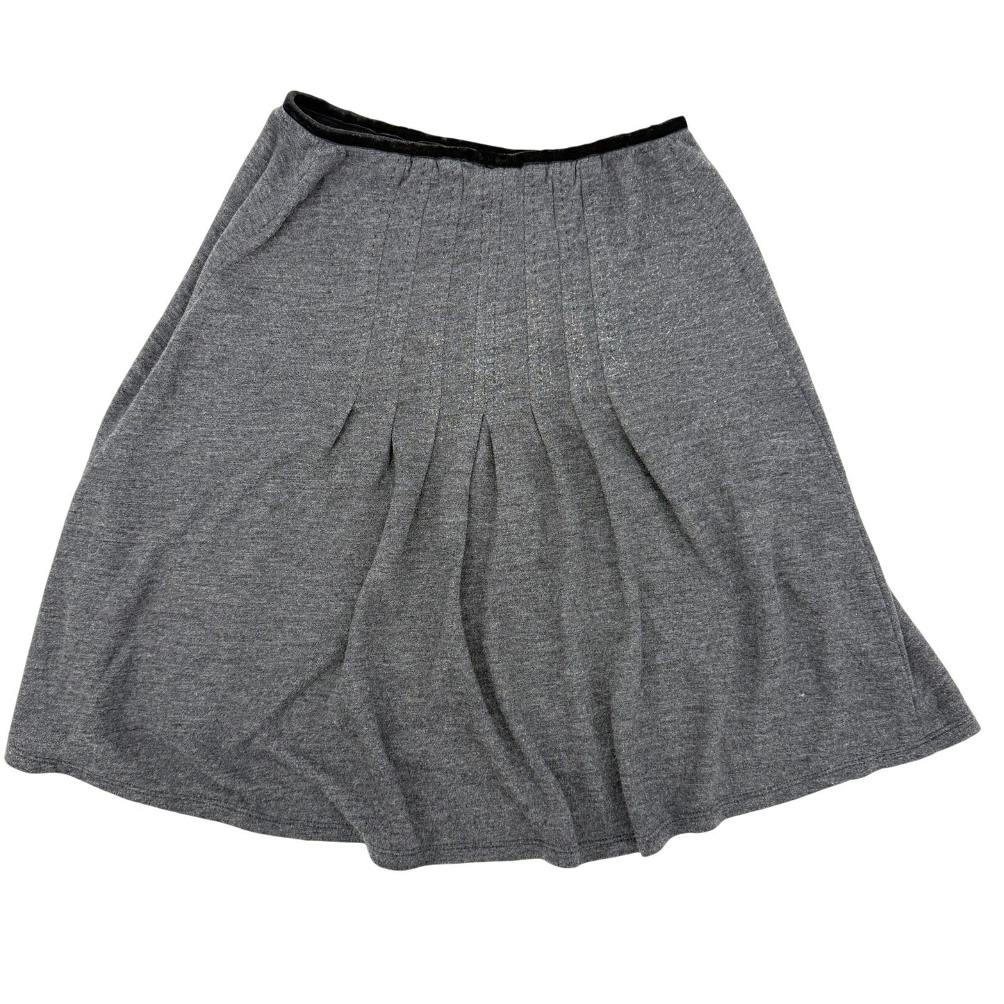 Mimi Maternity gray & black Skirt short mini women's SMALL pregnant mothers