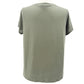 Banana Republic olive green Top women's MEDIUM sandwash modal twist knot hem