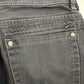 Athleta washed black denim Frontier Jeans women's size 4 small pants