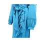 Veronica Beard blue cerulean Miriam Dress women's 10 medium NWT $550 ruffle hem