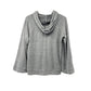 Treasure & Bond gray Sweatshirt Hoodie Top women's XS wide sleeves athleisure