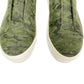 J/Slides green camo leather Heidi platform sneakers shoes sz 6 6.5 new $150