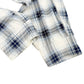 Eddie Bauer blue & white plaid Sleep Bottoms women's MEDIUM lounge pajama pants