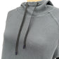 Orvis storm blue Waffle Knit Thermal Pullover Hoodie women's MEDIUM shirt top