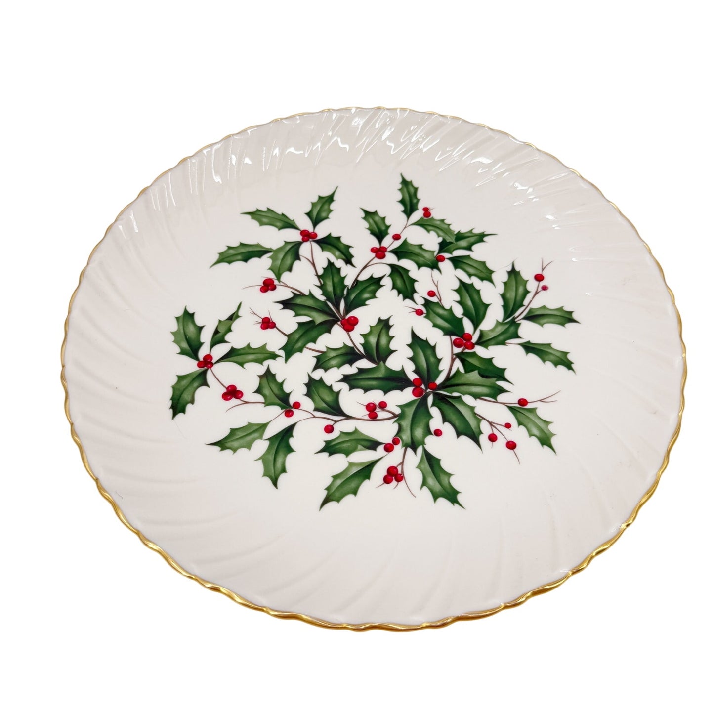 Large Swirl Christmas Serving Platter | Lenox Holiday