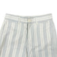 GAP blue & white striped Wide Leg Crop Pants 00 R extra small XXS mid rise NEW