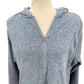 Eddie Bauer heather blue Radiator Fleece 2.0 Hooded Jacket women's XXL full zip