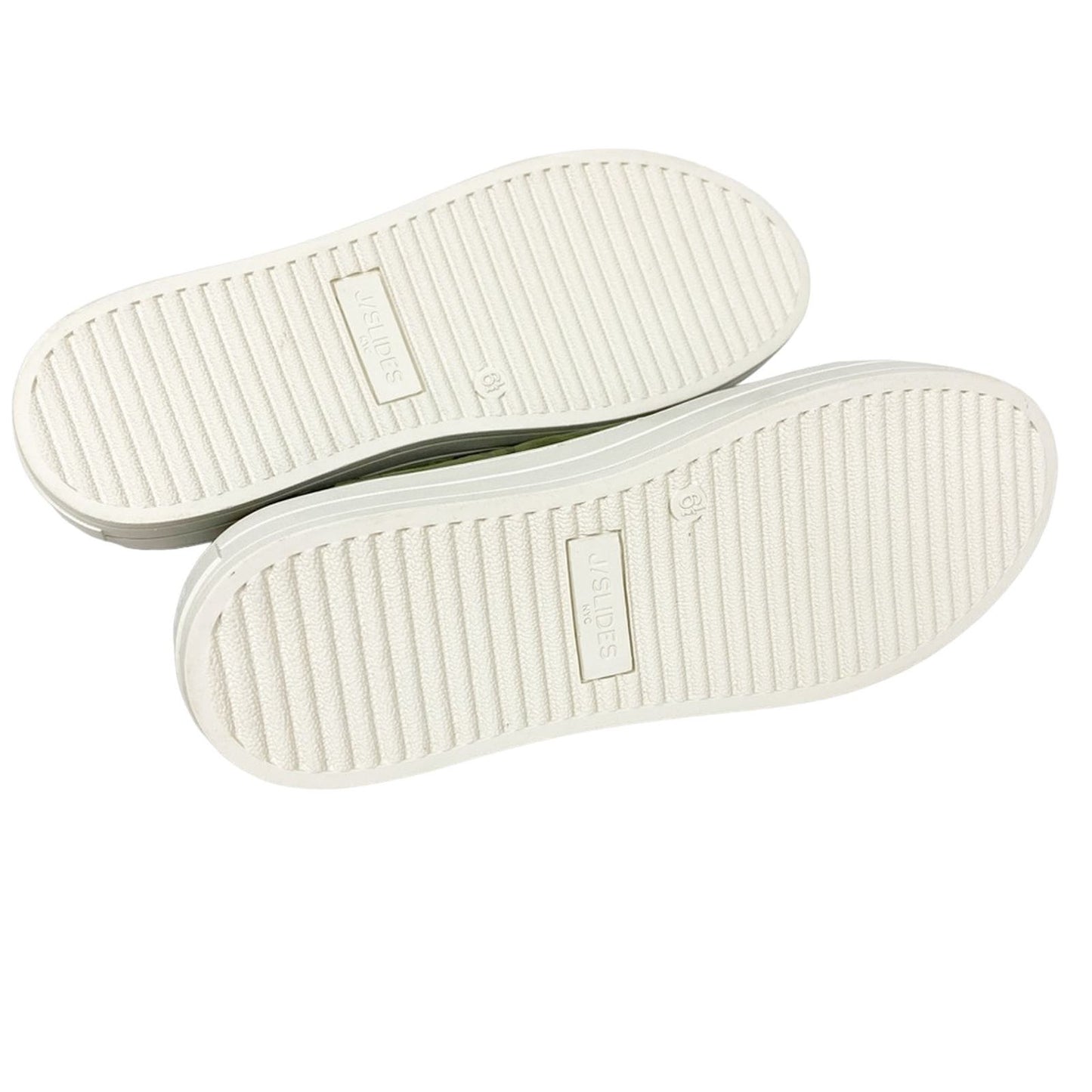 J/Slides green camo leather Heidi platform sneakers shoes sz 6 6.5 new $150