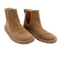 L.L.Bean brown Stonington Chelsea women's 7 M shoes nubuck leather booties