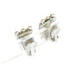 vintage rhinestone clip-on EARRINGS costume jewelry made in Japan