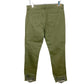 Blank NYC olive green Cropped Girlfriend distressed Pants jeans 28 women's NEW
