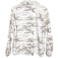 Sanctuary neutral gray white CAMOUFLAGE jacket shirt TOP size MEDIUM new $139