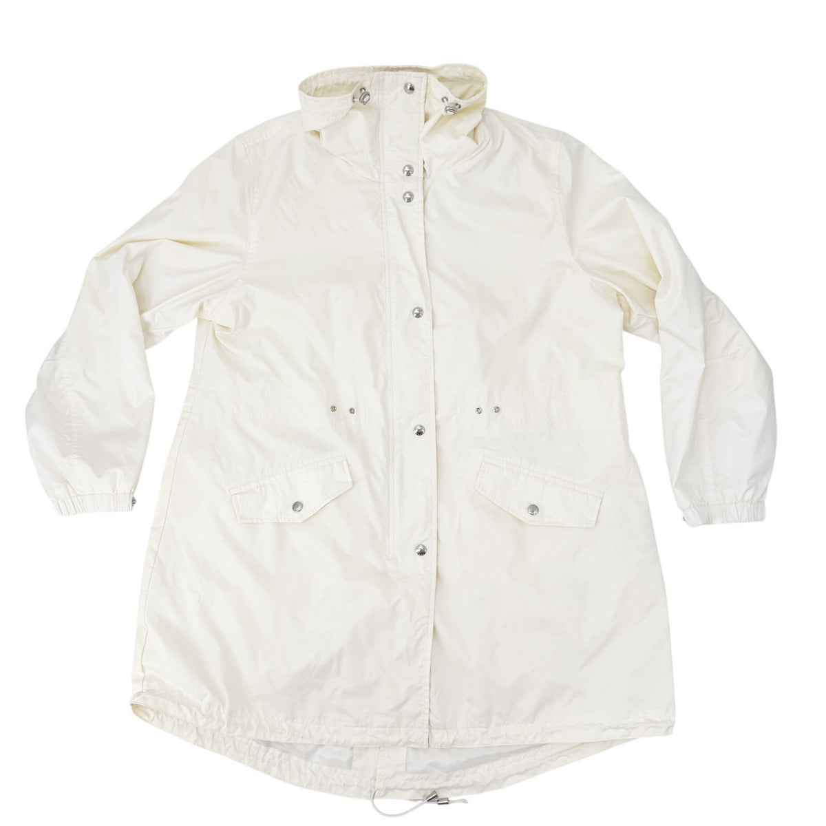 late Y2K off-white Michael Kors cream color Parka Jacket Windbreaker women's XL