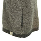 Title Nine gray & black Merino Wool geometric Tunic Sweater Dress women's MEDIUM